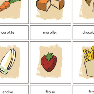 Les aliments et les 4 saveurs