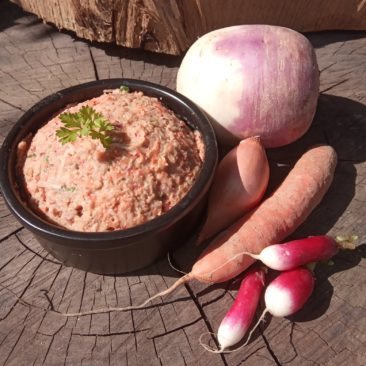 Terrine aux légumes de printemps