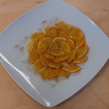 orange aux epices douces