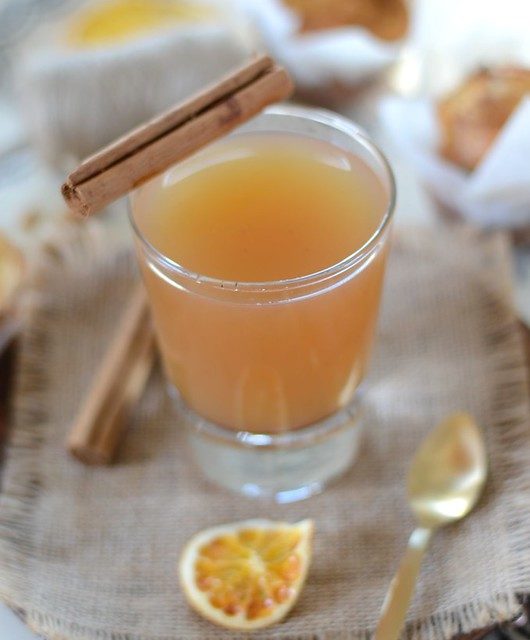 jus de pommes aux épices