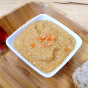 Tartinade carotte, corail, cacahuètes