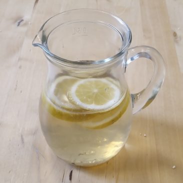 thé glacé d'été